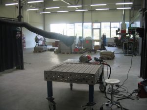 Schweissrauchabsaugung CNC